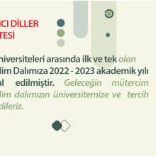 Rusça Mütercim ve Tercümanlık Anabilim Dalına Öğrenci Alımı