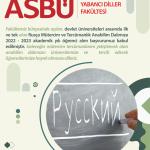 Rusça Mütercim ve Tercümanlık Anabilim Dalı